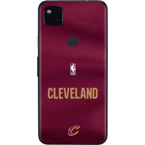 NBA Cleveland Cavaliers Jersey Google Pixel 4a Skin